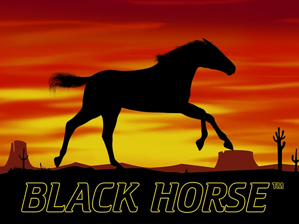 Black Horse — horse racing for money at 1win