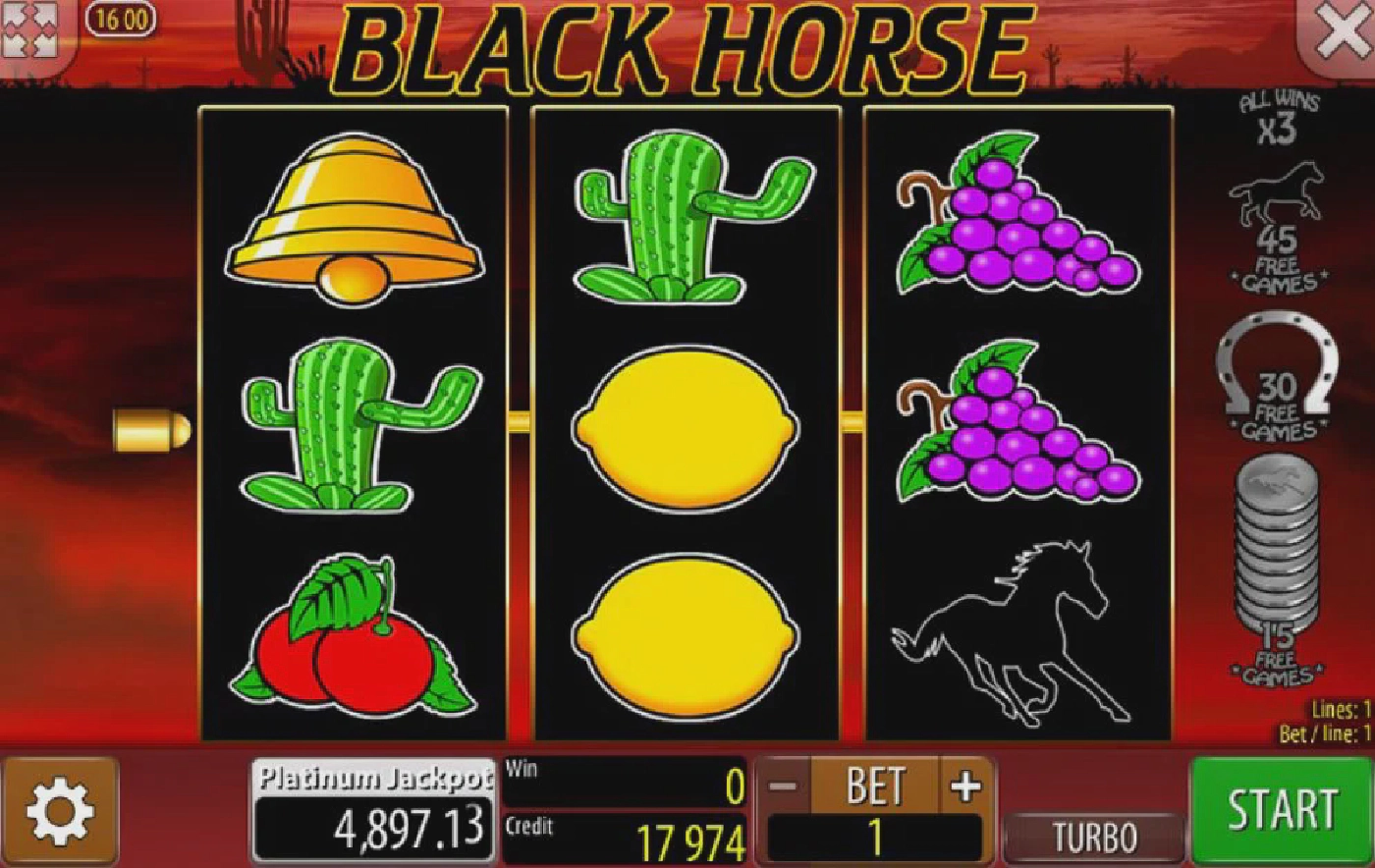 1win Black Horse slot