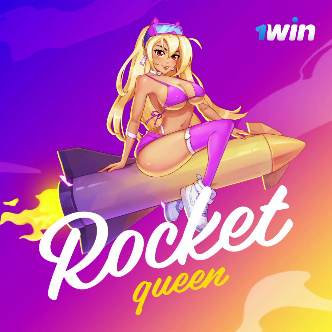1win Rocket Queen online game